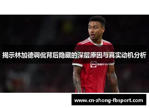 揭示林加德调侃背后隐藏的深层原因与真实动机分析 揭示林加德调侃背后隐藏的深层原因与真实动机分析